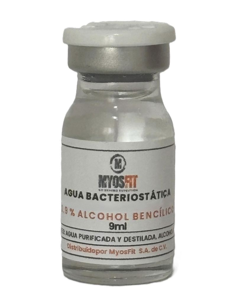 Agua Bacteriostática (Vial de 9 ml):